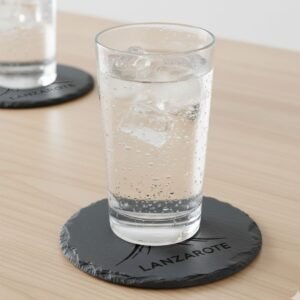 Set de 2 Posavasos de Pizarra Grabados